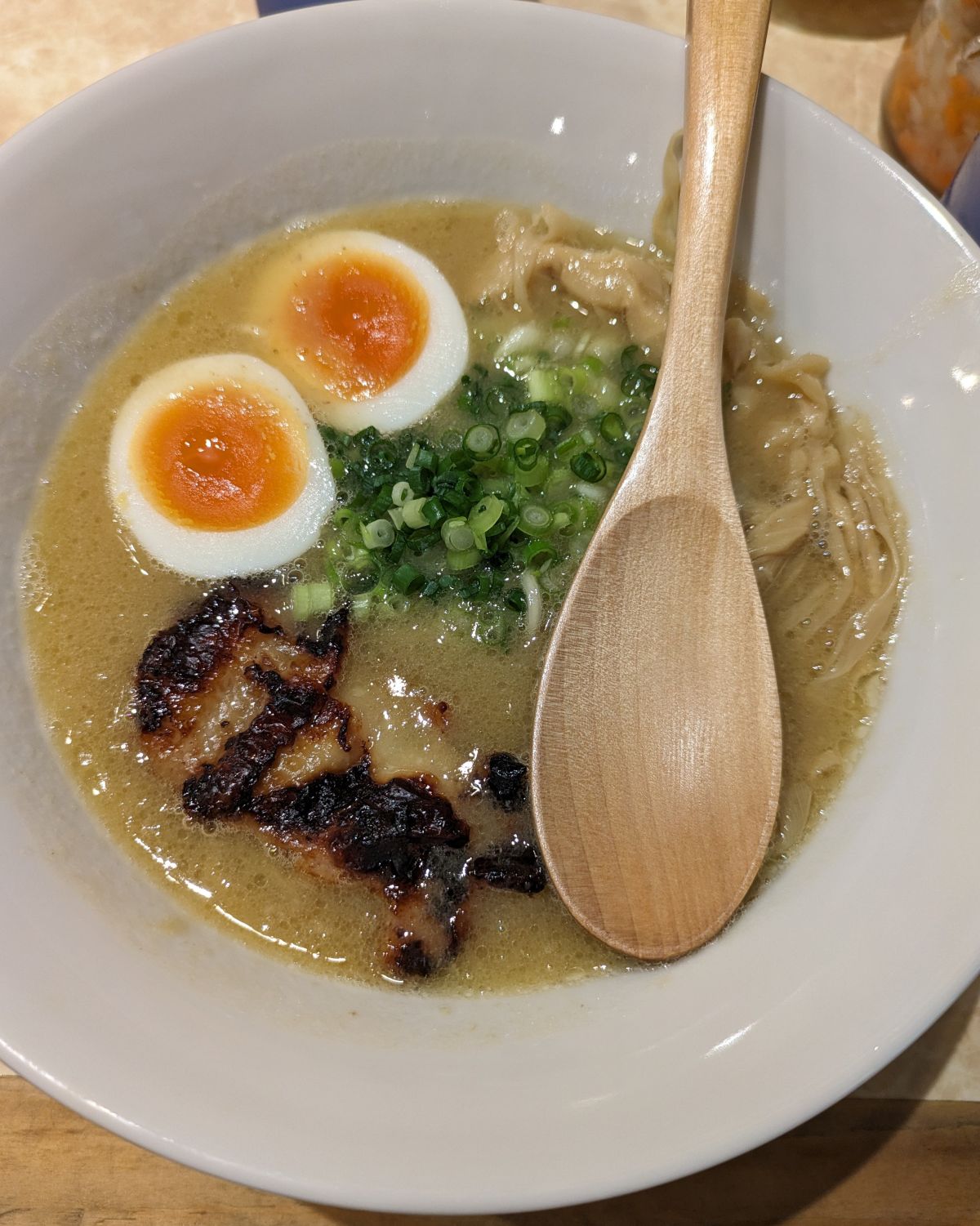 THANKの鶏ポタラーメン